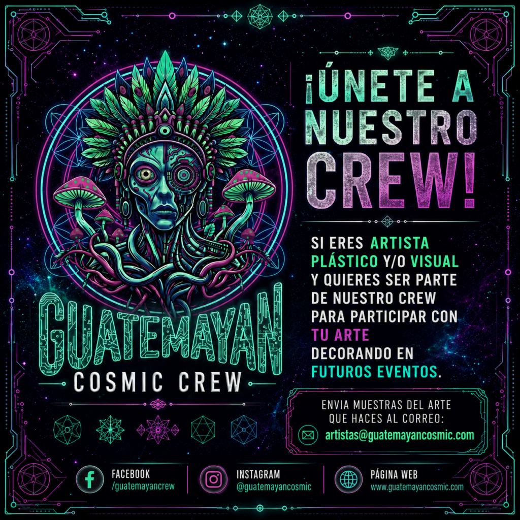 Eres artista visual o plástico? Únete al crew!